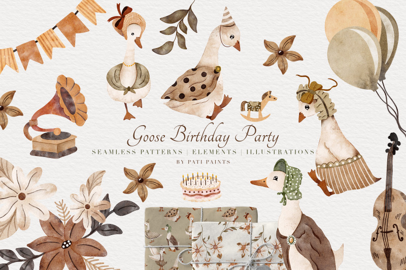 vintage-goose-birthday-party-watercolor