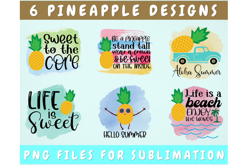 pineapple-sublimation-designs-bundle-6-pineapple-quotes-png-files