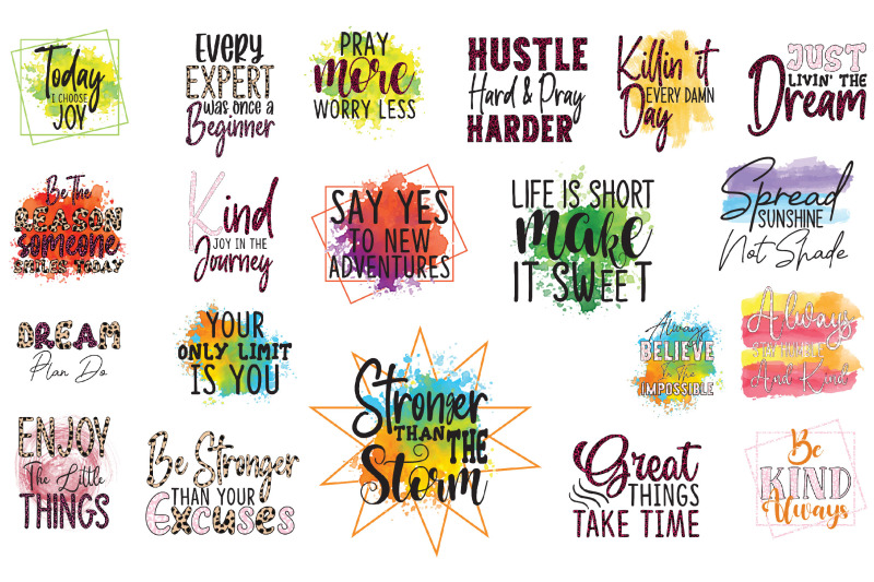 motivational-png-sublimation-bundle