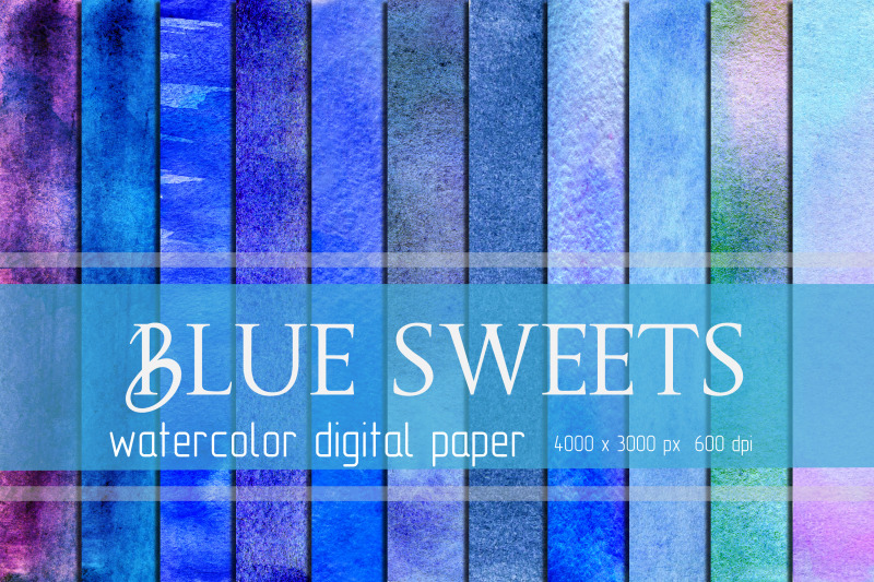 blue-watercolor-digital-papers-bundle