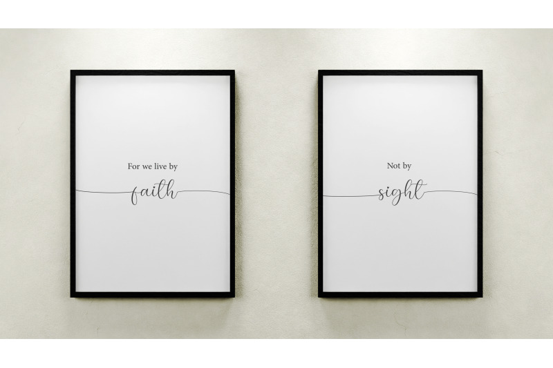 set-of-2-prints-2-corinthians-5-7-bible-verse-wall-art