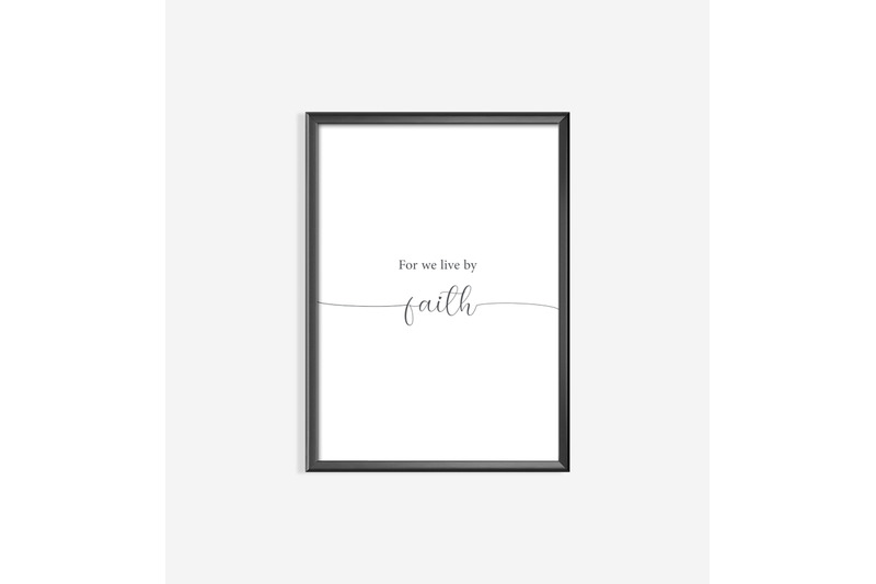 set-of-2-prints-2-corinthians-5-7-bible-verse-wall-art