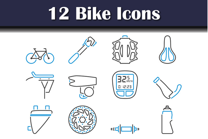 bike-icon-set