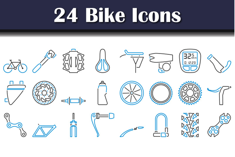 bike-icon-set