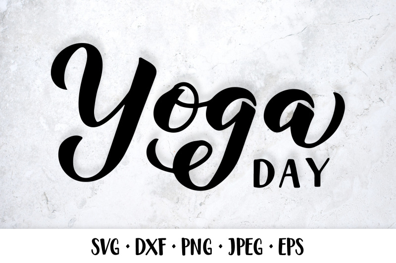 yoga-day-svg-hand-lettering