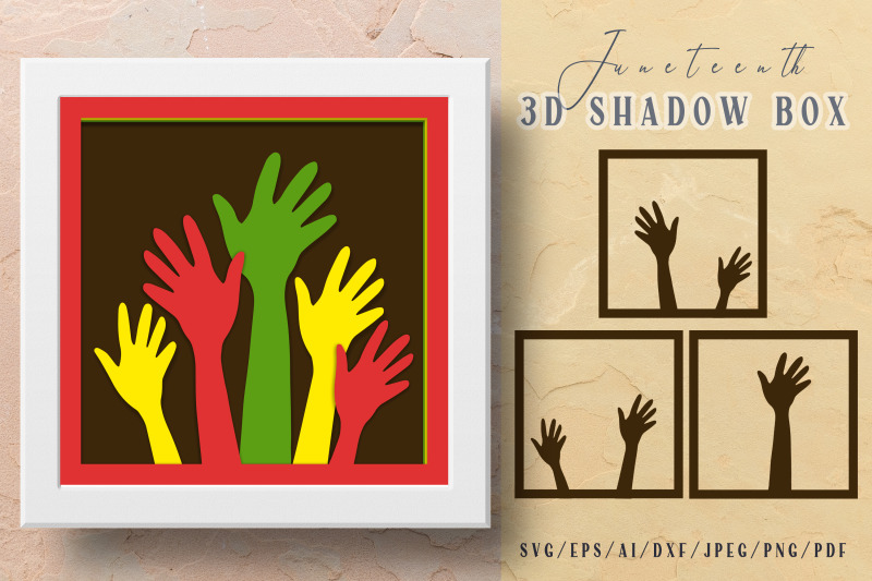 juneteenth-light-box-bundle-3d-shadow-box-svg-layered