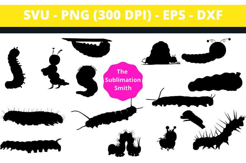 15-caterpillar-silhouettes-and-cut-files
