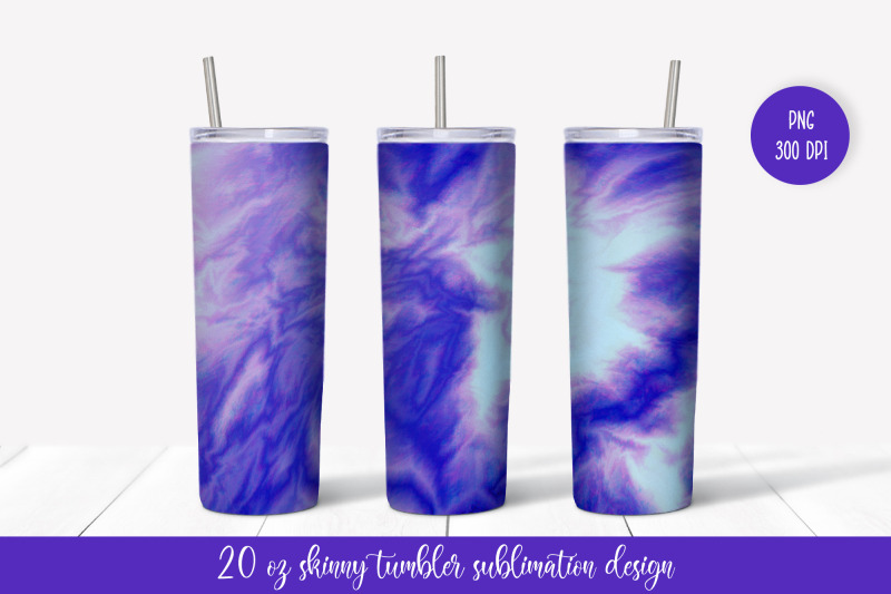 marble-tumbler-sublimation-wrap-blue-purple-tumbler-design