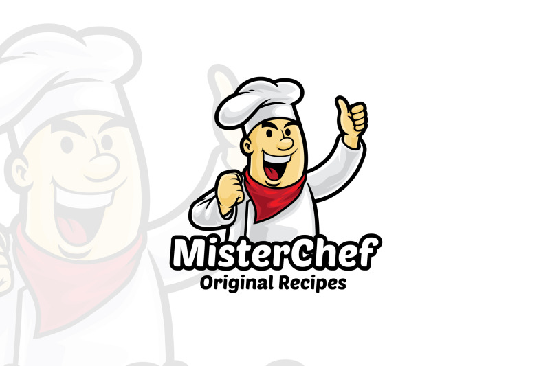 mister-chef-mascot-logo