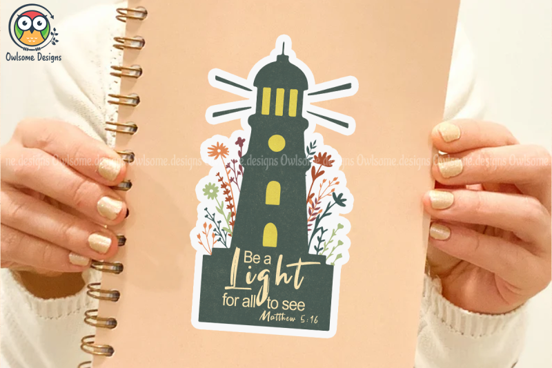 be-a-light-sublimation-design