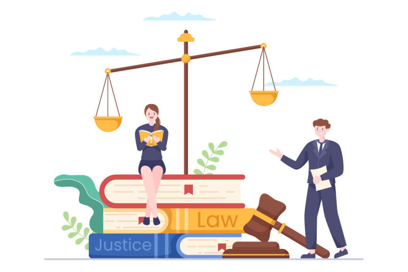 14-lawyer-attorney-and-justice-illustration