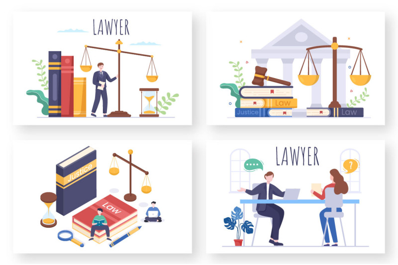 14-lawyer-attorney-and-justice-illustration