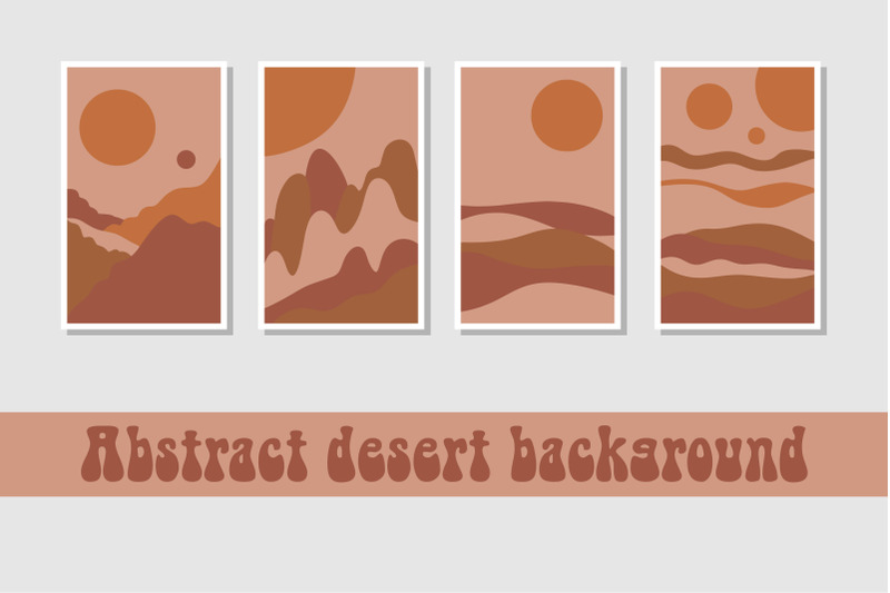 instagram-story-template-abstract-modern-background-desert