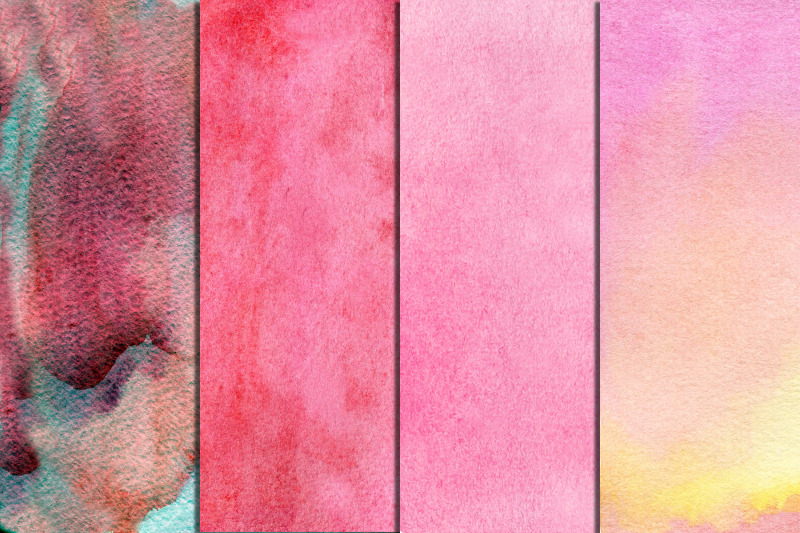 pink-watercolor-digital-papers-pink-watercolor-textures