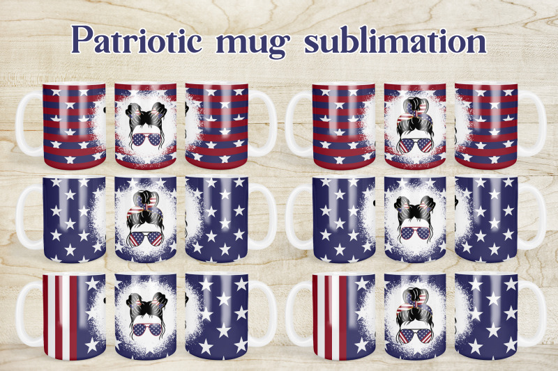 patriotic-mug-sublimation-design-messy-bun-mug-wrap