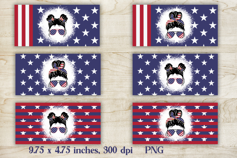 patriotic-mug-sublimation-design-messy-bun-mug-wrap