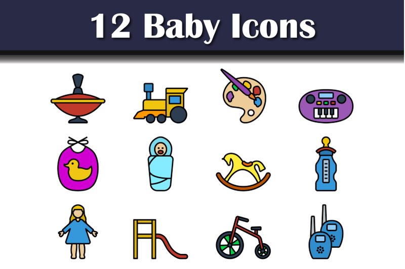 baby-icon-set