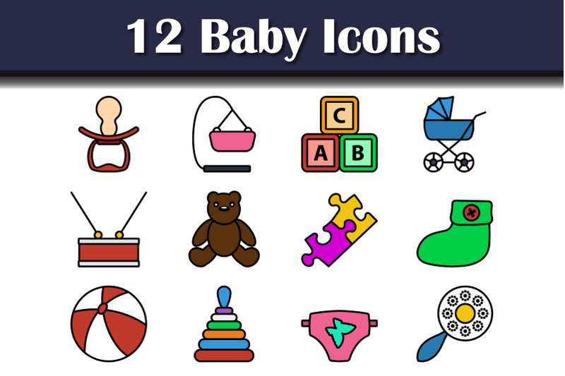 baby-icon-set