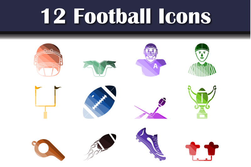 football-icon-set