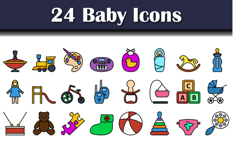 baby-icon-set