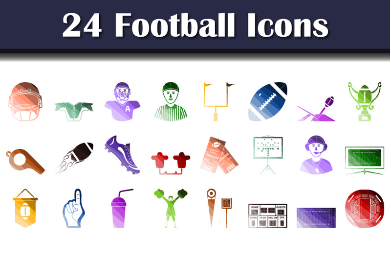 football-icon-set