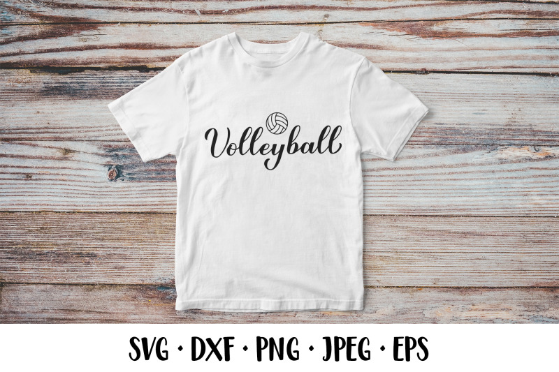 volleyball-svg-sports-typography-design-activity-game