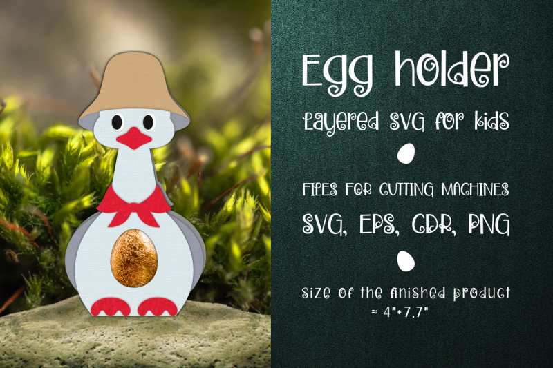 goose-chocolate-egg-holder-template-svg