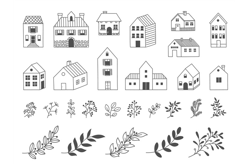 doodle-garden-house-hand-drawn-rural-wooden-building-with-floristic-d