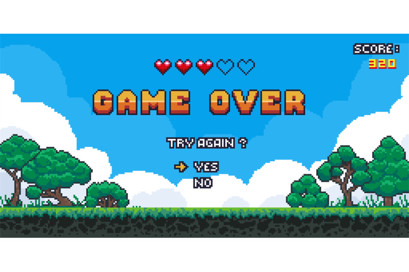 game-over-background-retro-pixel-8-bit-video-game-screen-with-score-i