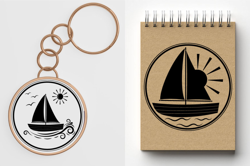 set-of-clipart-sailboat-svg-monogram-svg