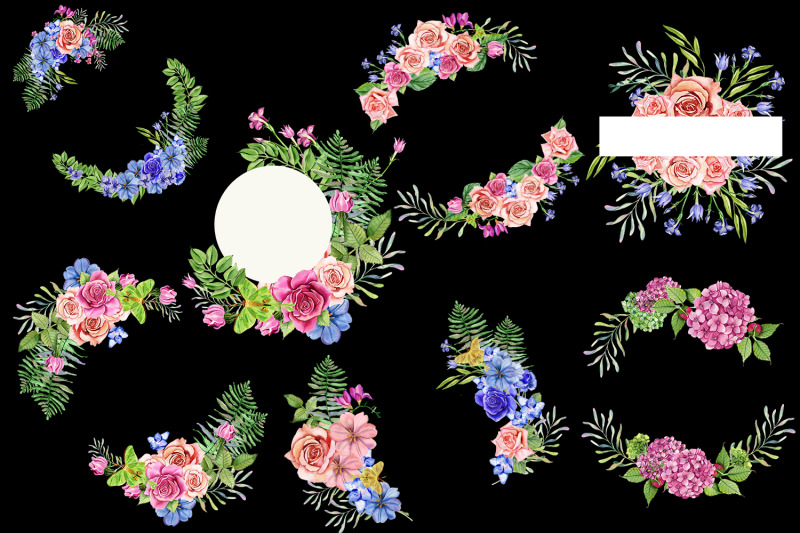 watercolor-flower-wreath-clipart