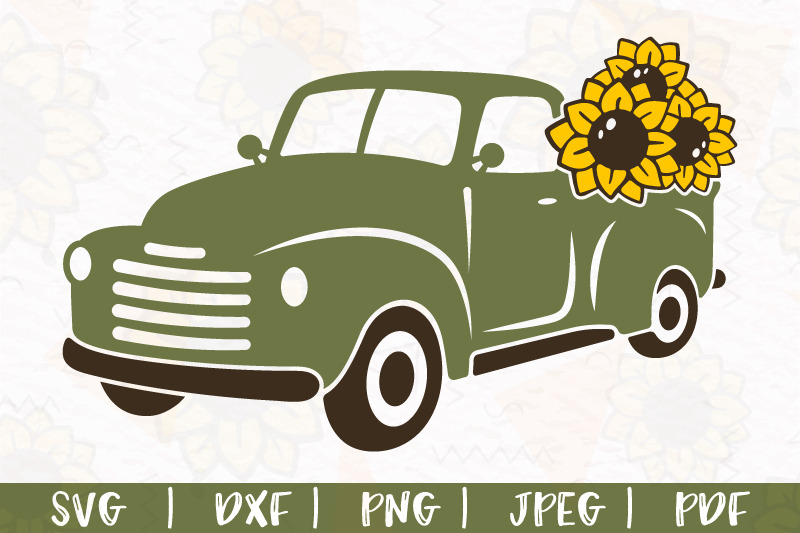 sunflower-truck-svg-truck-with-sunflowers-cut-file