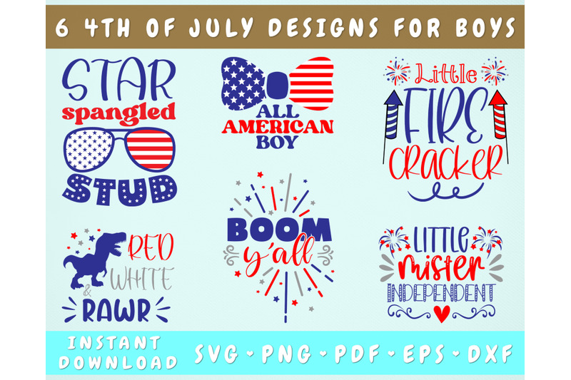4th-of-july-svg-for-boys-6-designs-independence-day-svg-for-kids