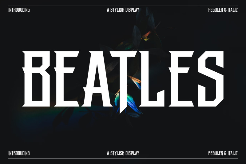 beatles-typeface