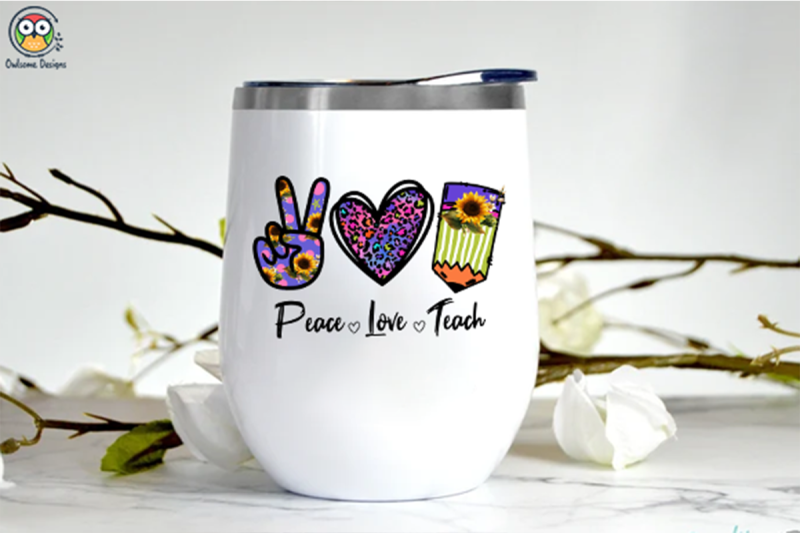 peace-love-teach-sublimation-design