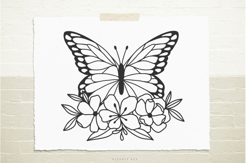 butterfly-with-flowers-svg-cut-file