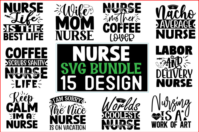 nurse-svg-t-shirt-design-bundle