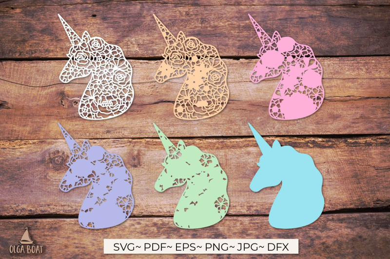 3d-unicorn-svg-unicorn-layered-papercut