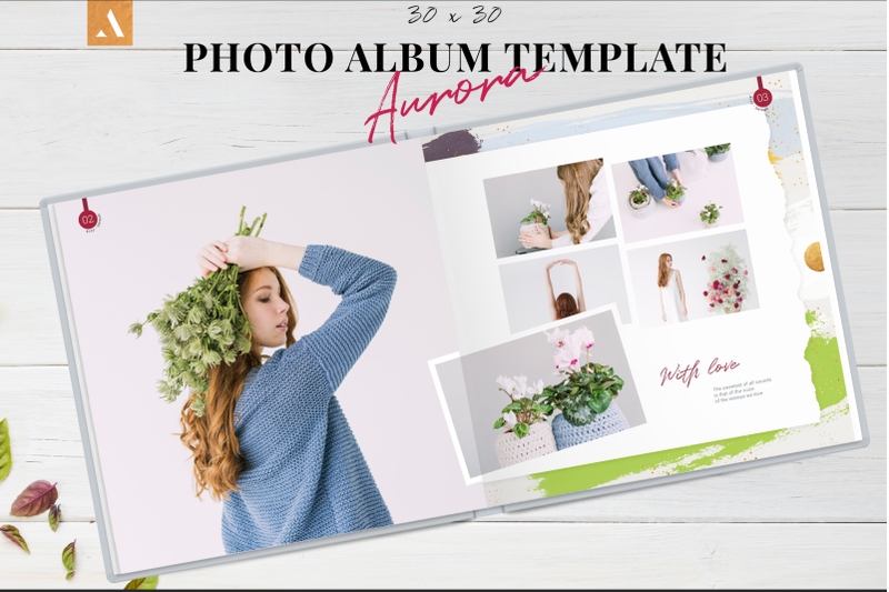 12x12-photo-album-template-aurora