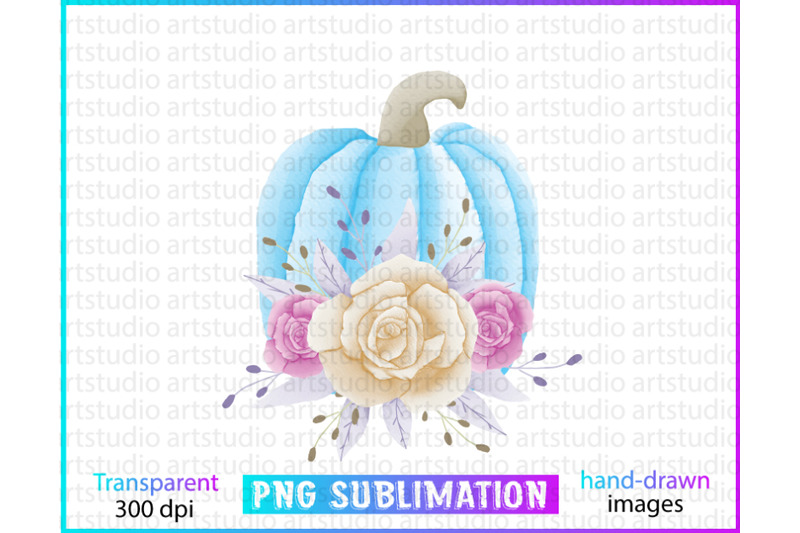 watercolor-fall-sublimation-autumn-pumpkin-sublimation-png