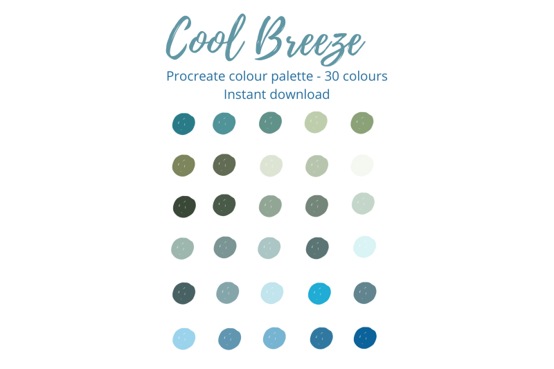 cool-breeze-procreate-colour-palette-swatch