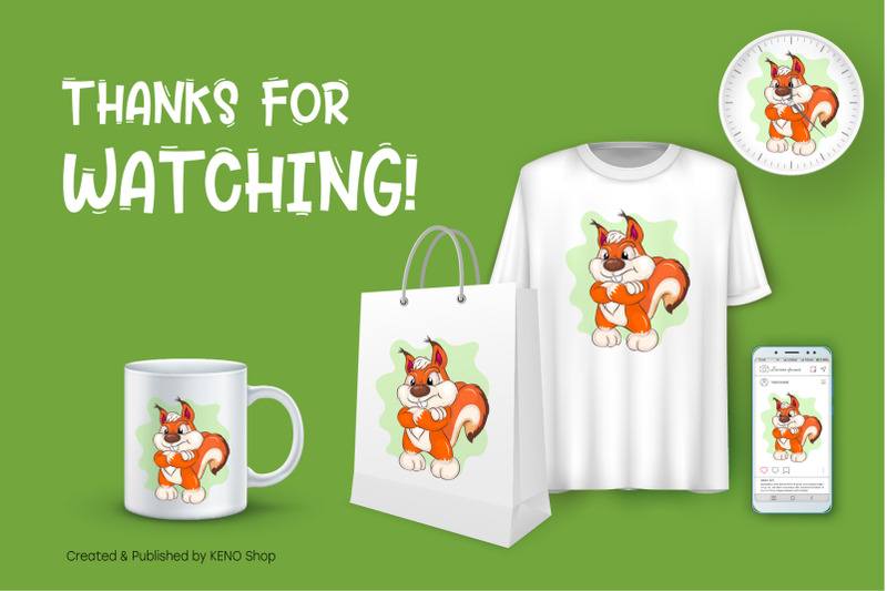 angry-cartoon-squirrel-t-shirt-png-svg