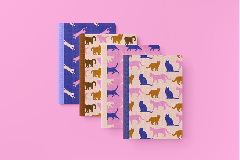 flat-cat-modern-patterns