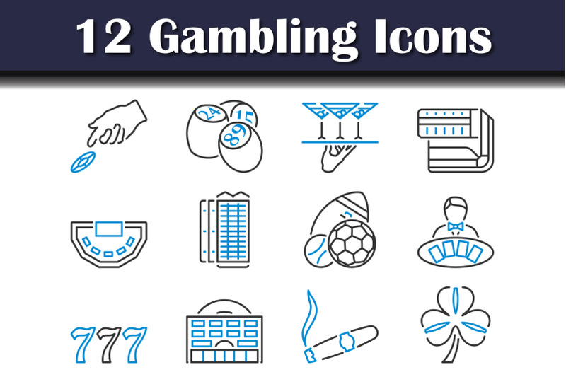 gambling-icon-set