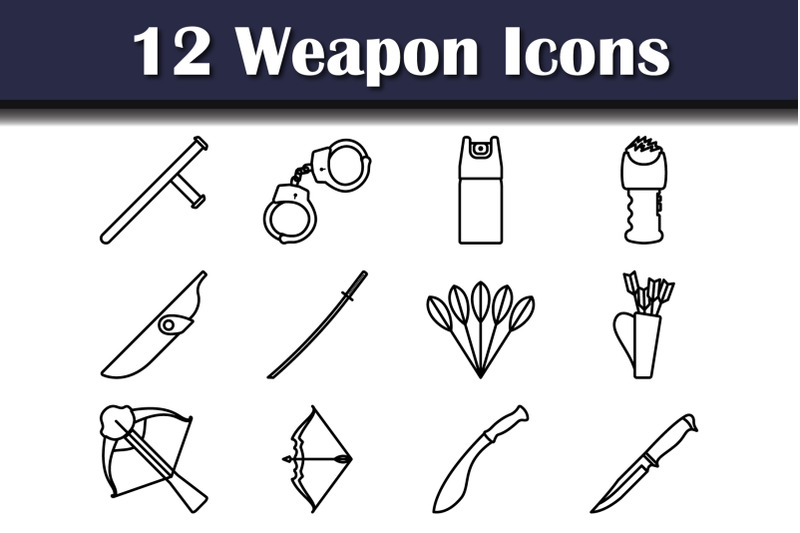 weapon-icon-set