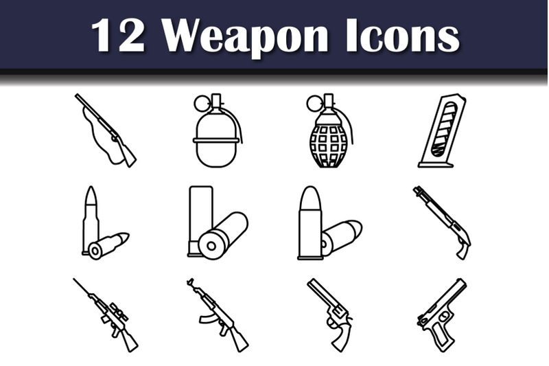 weapon-icon-set