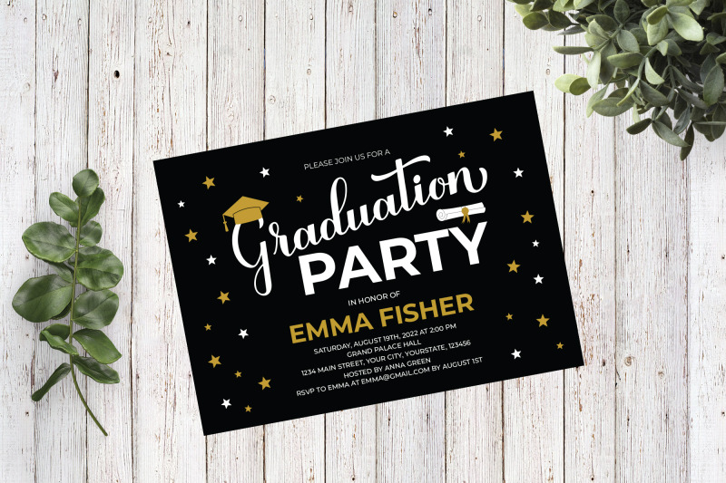 editable-graduation-invitation-card-template-black-and-gold-grad-part