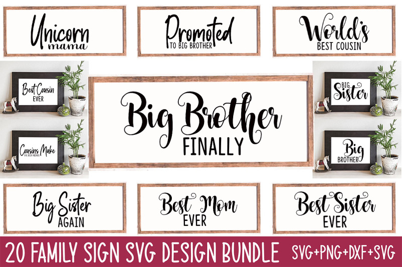 family-sign-svg-design-bundle