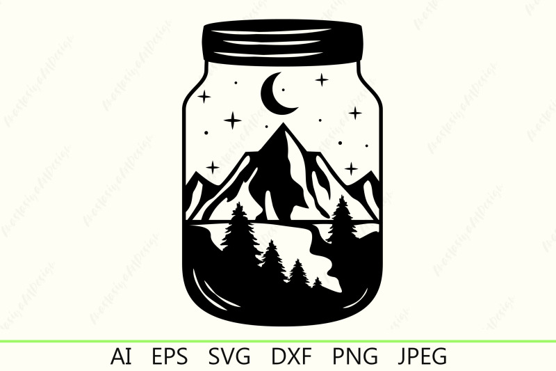 jar-with-nature-silhouette-outdoors-svg-wild-landscape-svg