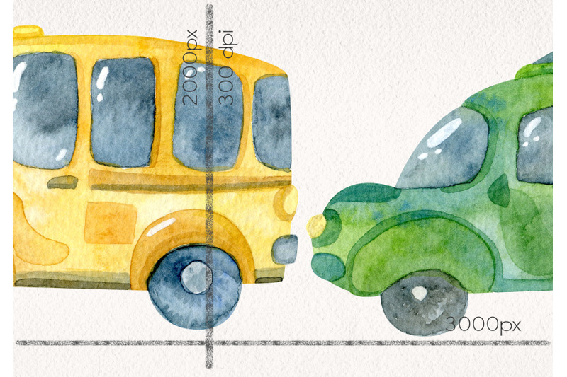 watercolor-transport-clipart